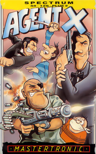 Agent X box art for ZX Spectrum